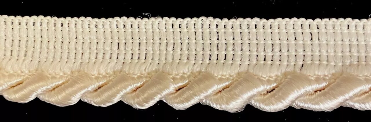 Large Twist Cord with Lip Piping Trimming - 6 Yards - Many Colors Available!